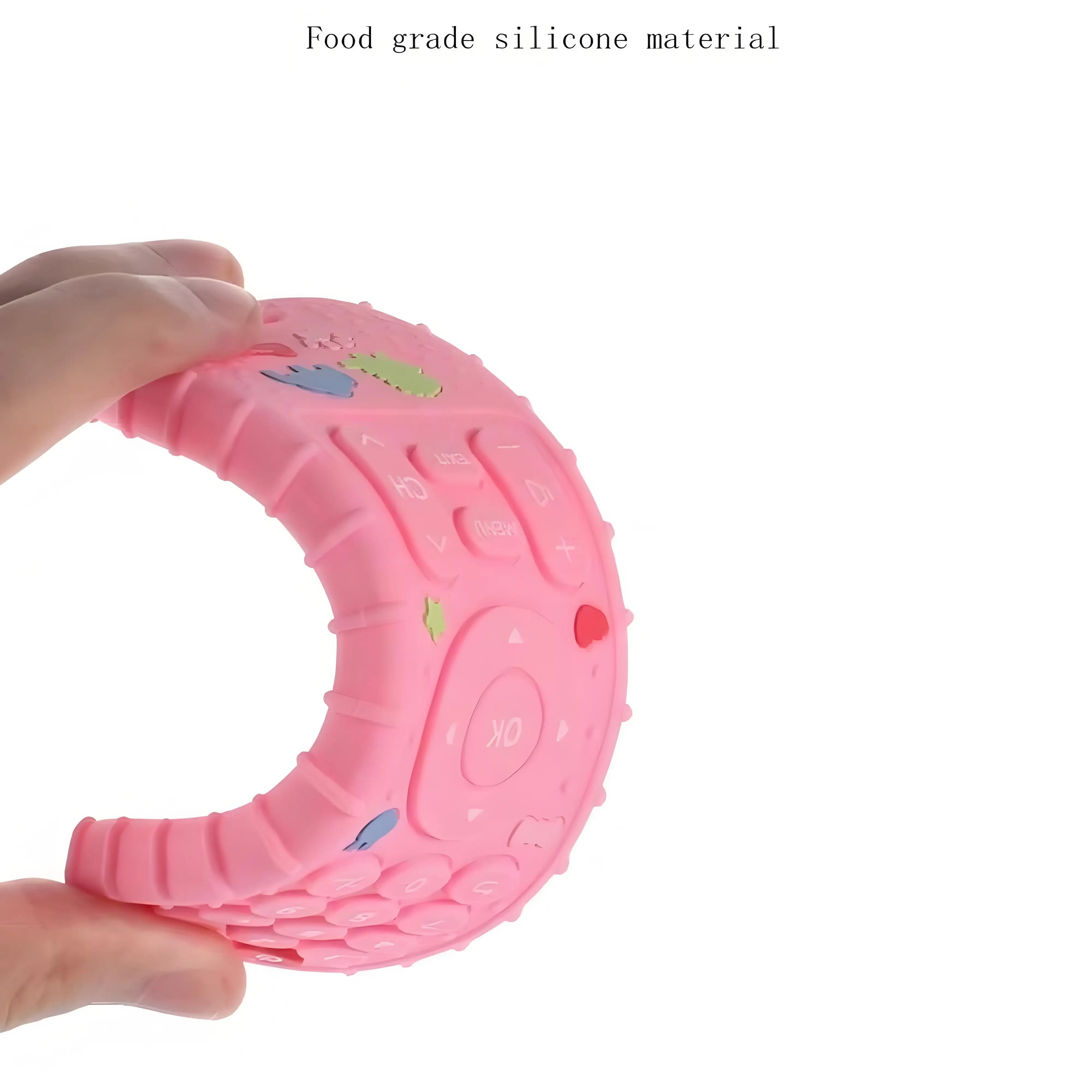 Silicone TV Remote Teether for Babies 3