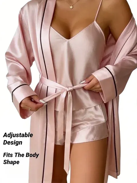 Satin Pajama Set 4