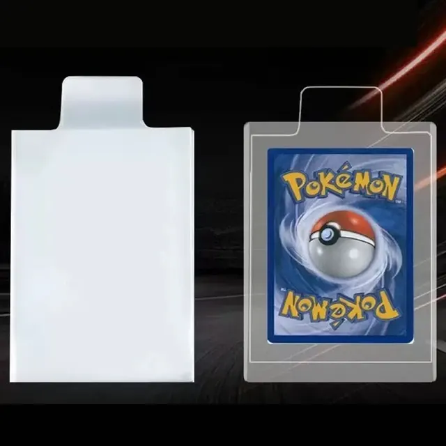 Clear Card Sleeves 65x90mm 100 Pieces 2