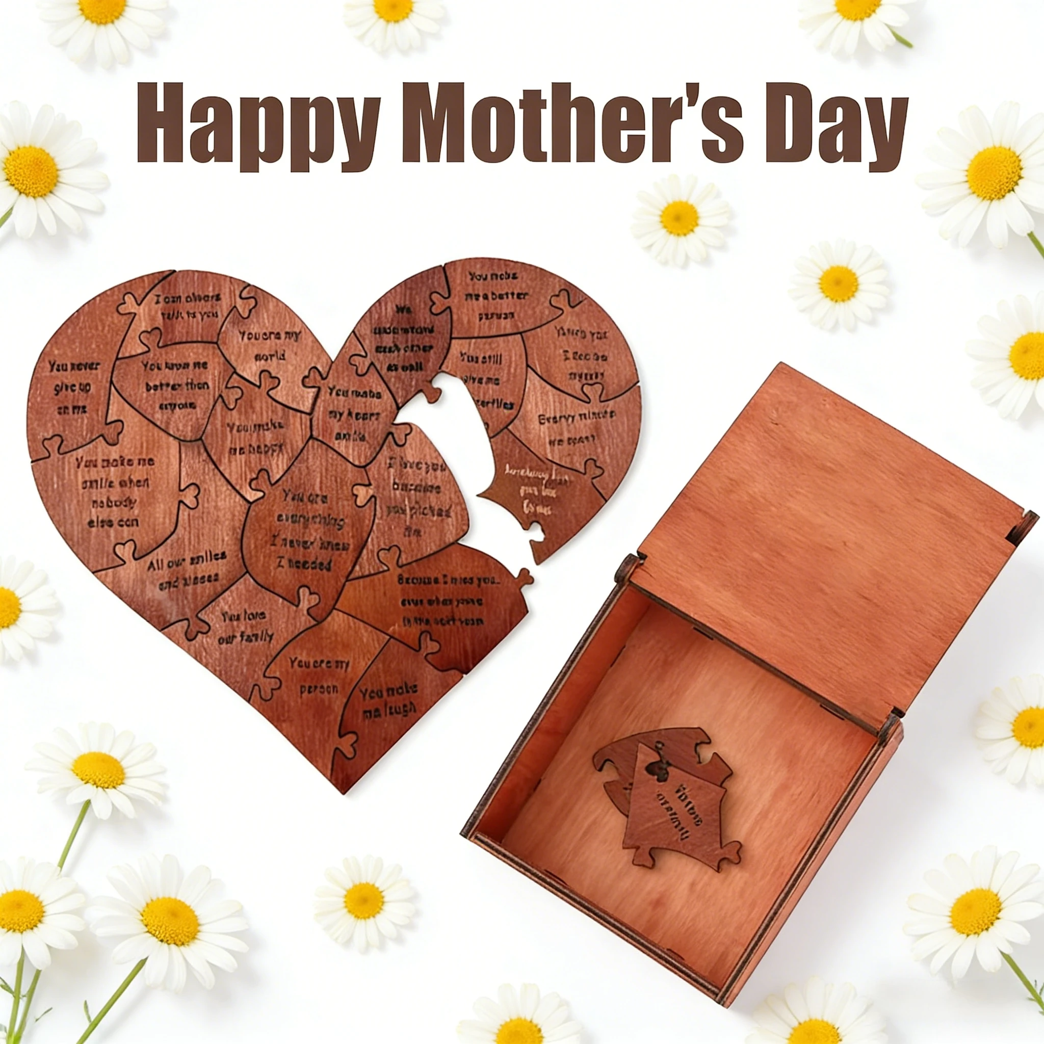 Engraved Love Gift 20 Reasons Keepsake 4