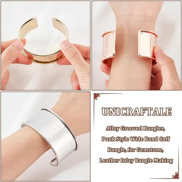 Bangle Bracelet Set 4