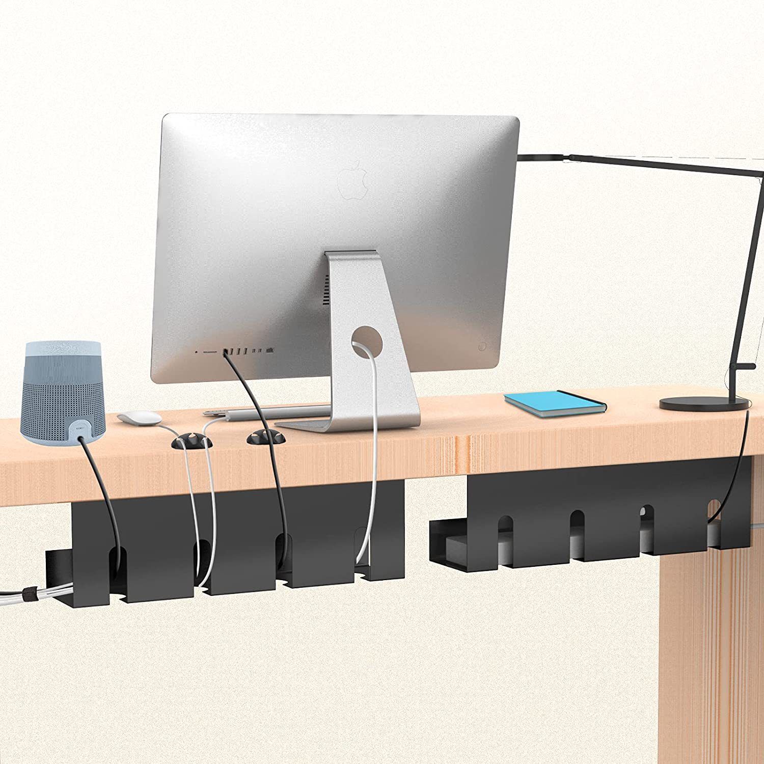 Black Metal Cable Holder Rack 3