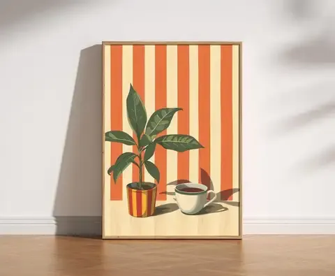 Wandkunstdruck ungerahmt