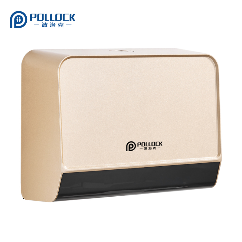 Elegant Gold Paper Towel Dispenser with Key 3