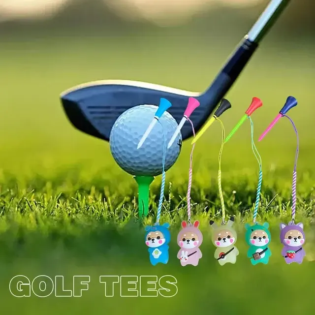 Light-Up Golf Tees with Ball Holder 2