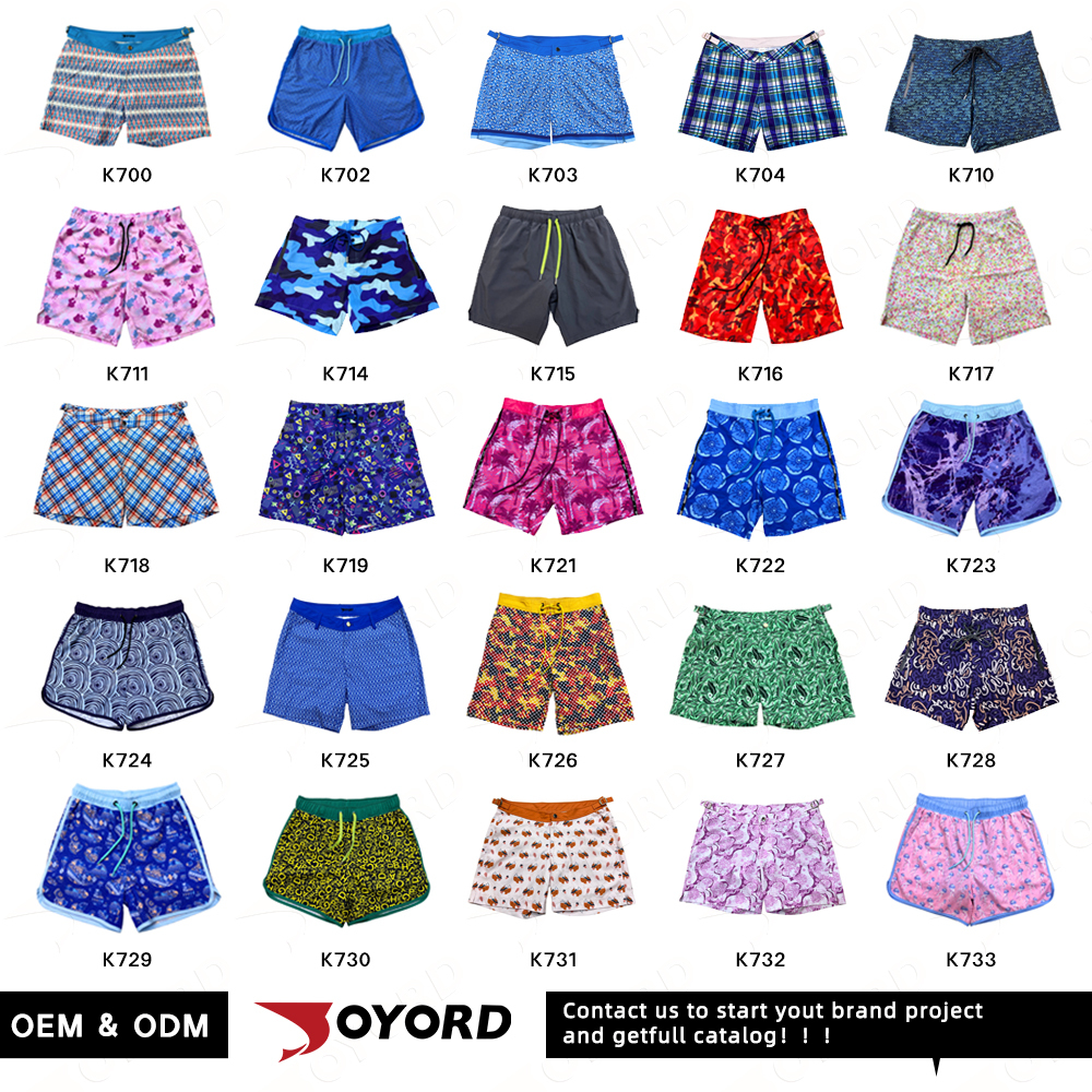 Recycled Tropical Print Men's Board Shorts 4