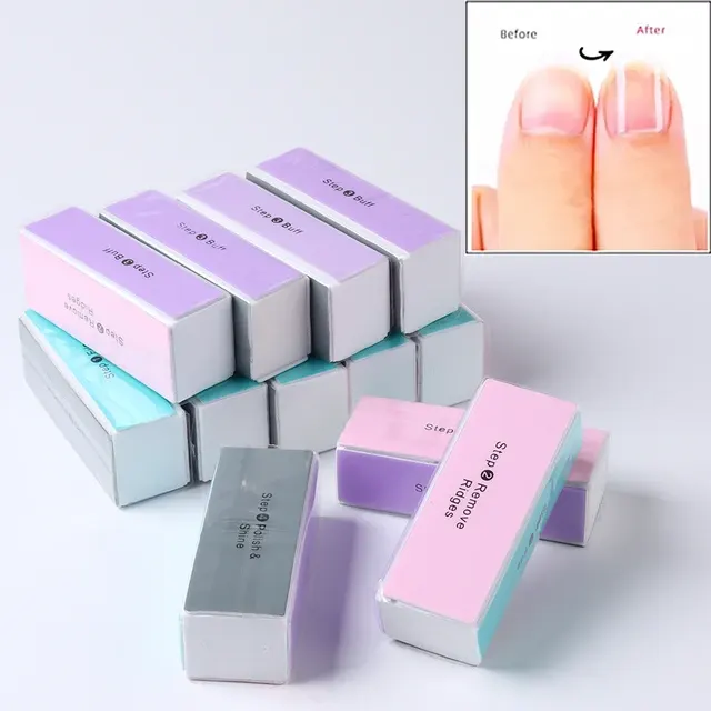 4-Sided Sponge Nail Buffer Block 2