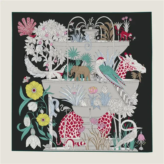 Silk Cashmere Scarf 2