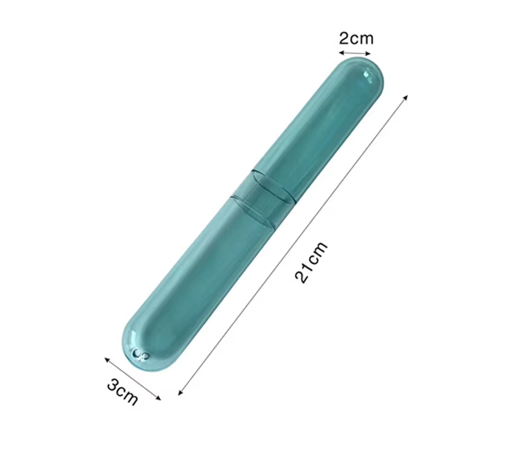 Portable Travel Toothbrush Case with Holder 2