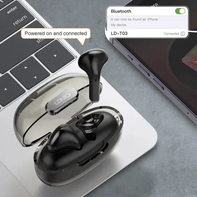 True Wireless Kopfhörer Mit Geräuschunterdrückung 2