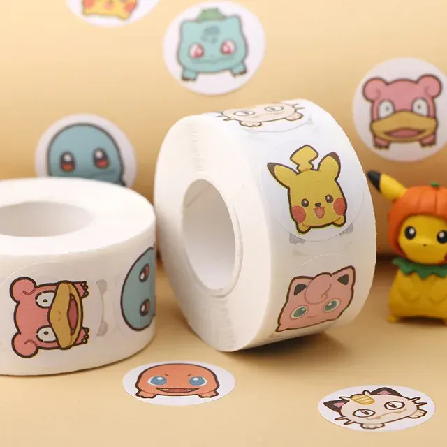 Kawaii Cartoon Sticker Pack, 500 Pieces 4