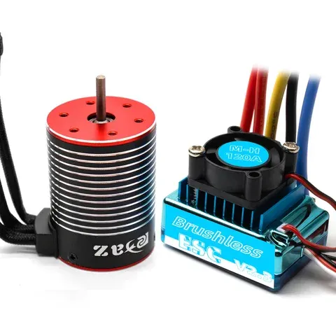 RCXAZ 3650 Brushless Motor with 120A ESC