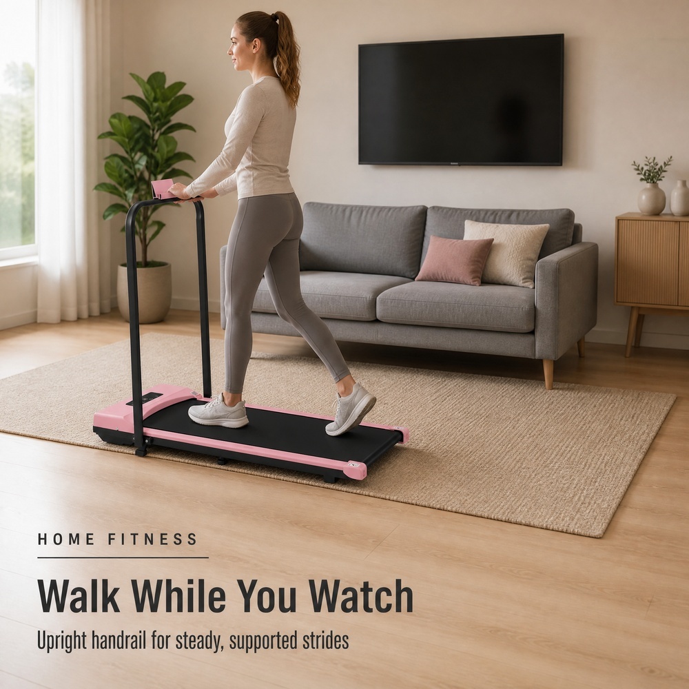 Foldable Home Walking Pad with Manual Incline 2