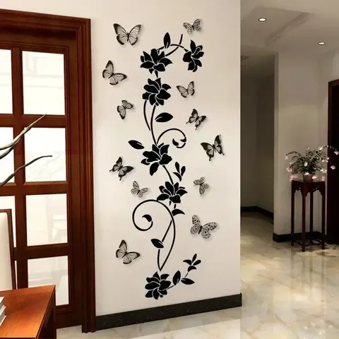 Removable 3D Butterfly Wall Decal
