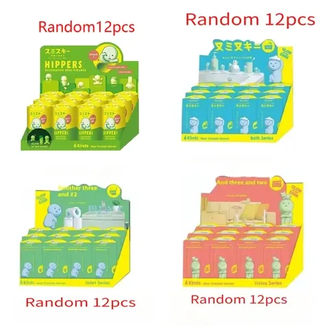 Heiße Dekorations-Markenkollektion Blind Box Festivalgeschenk Nachtleuchtende Serie Mini-Figuren