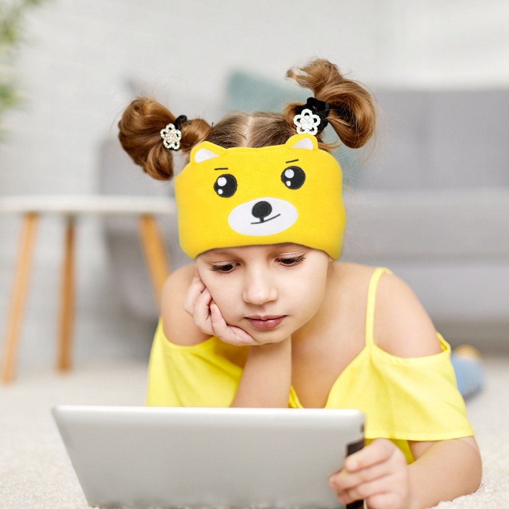 Sleeping Headphones Kids Cute Children Headband With Speakers 2
