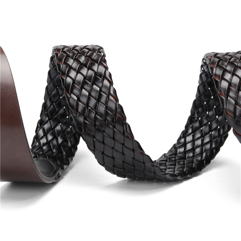 Fashion Cowhide Belts Men and Women's Genuine Leather 3