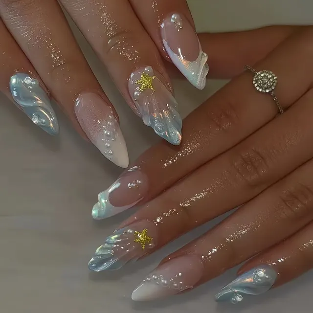 Almond Press-On Nails 1