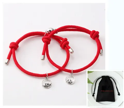 Magnetic Couple Bracelet