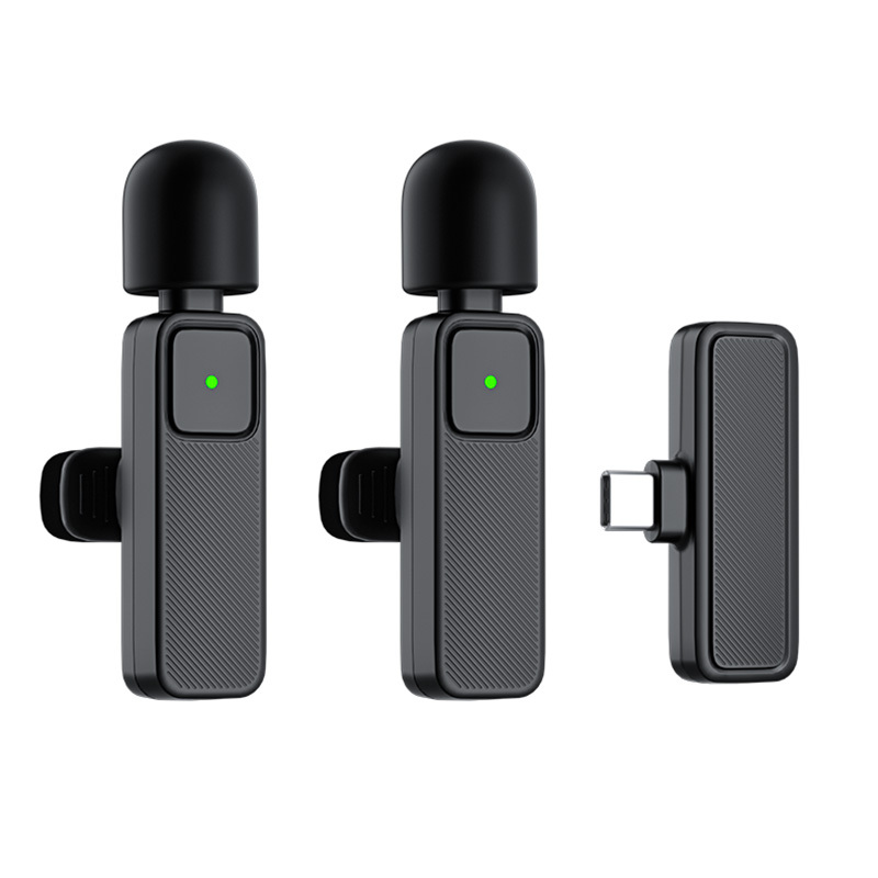 SE82 Wireless Lavalier Microphone 2-Pack Clip-on USB-C 360°