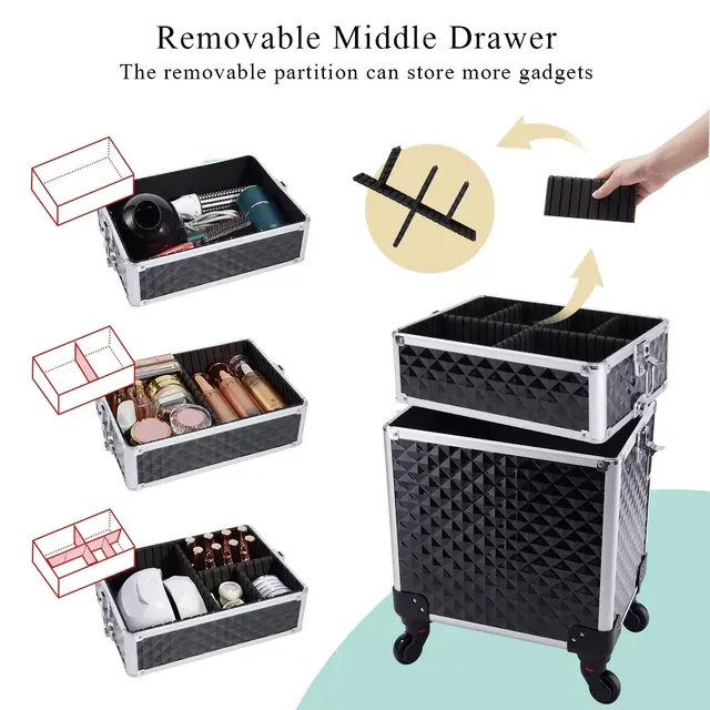 Makeup Trolley Case 3
