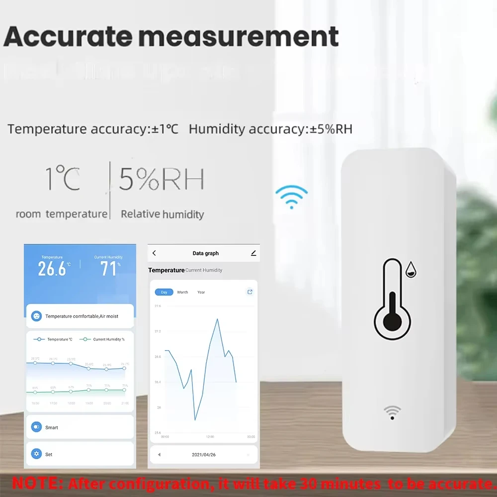 Wi-Fi Temperature Humidity Sensor App 4
