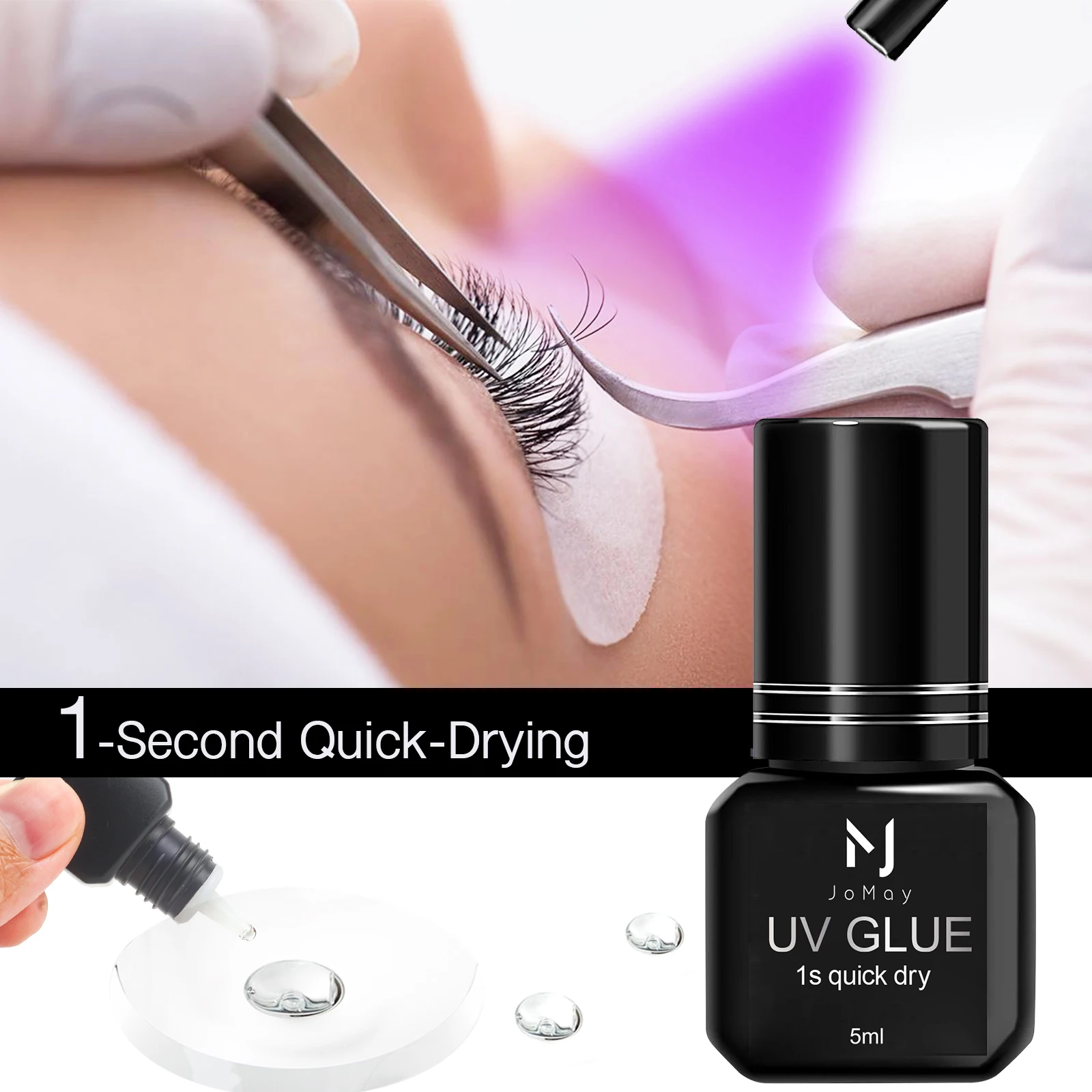 Clear Quick-Dry UV Lash Glue 2