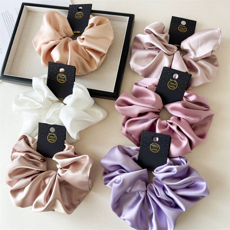 Oversized Satin Scrunchies 18cm Multicolor 3
