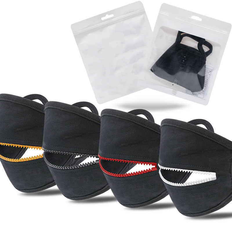 Winddichte Radsport Gesichtsmaske Schwarz