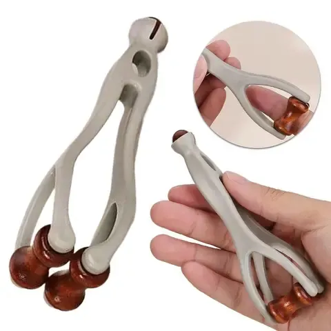 Hardwood Finger and Hand Massage Roller