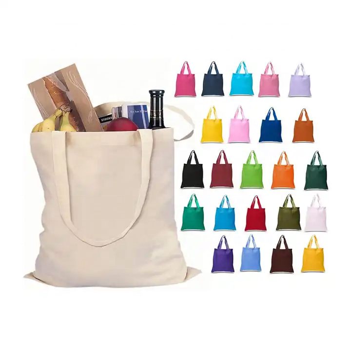 Eco Friendly Reusable Designer Cloth Canvas Cotton Shopping 3
