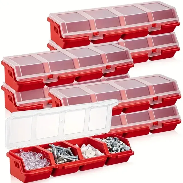 Divided Plastic Storage Box for Small Parts 3