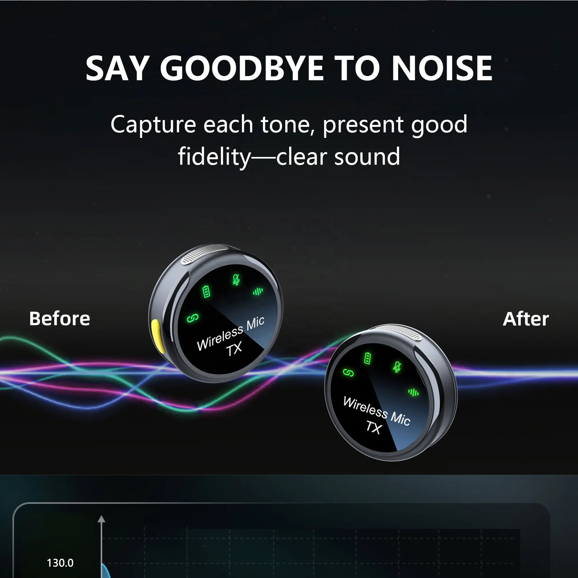 Wireless Clip-On Lavalier Mic for Streaming 3