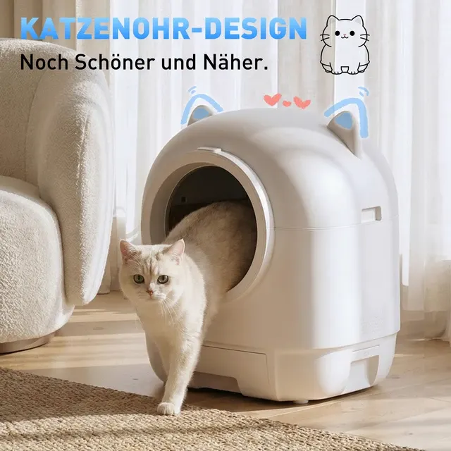 self-cleaning cat litter box 2
