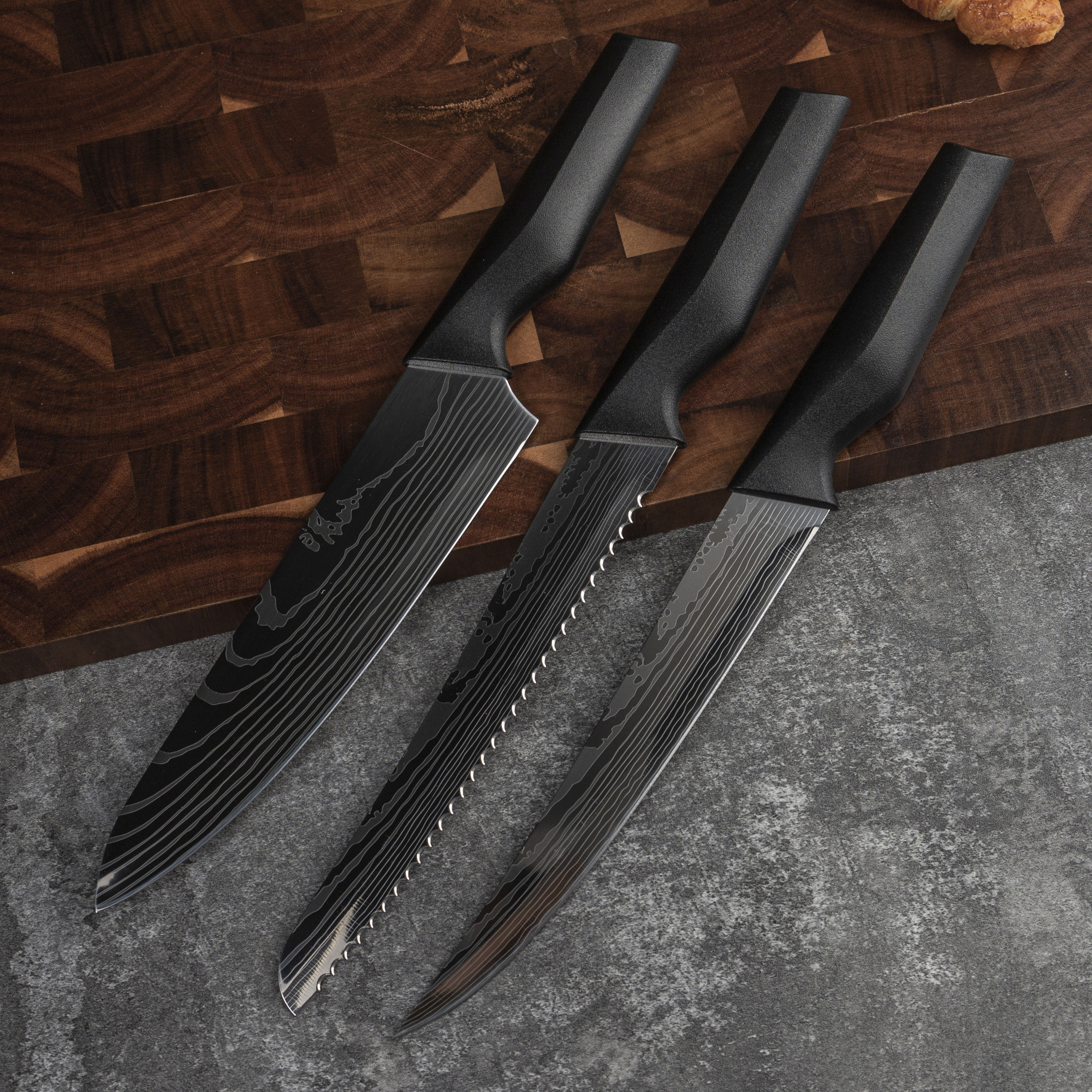 Ambidextrous Self-Sharpening 14-Piece Knife Set 2