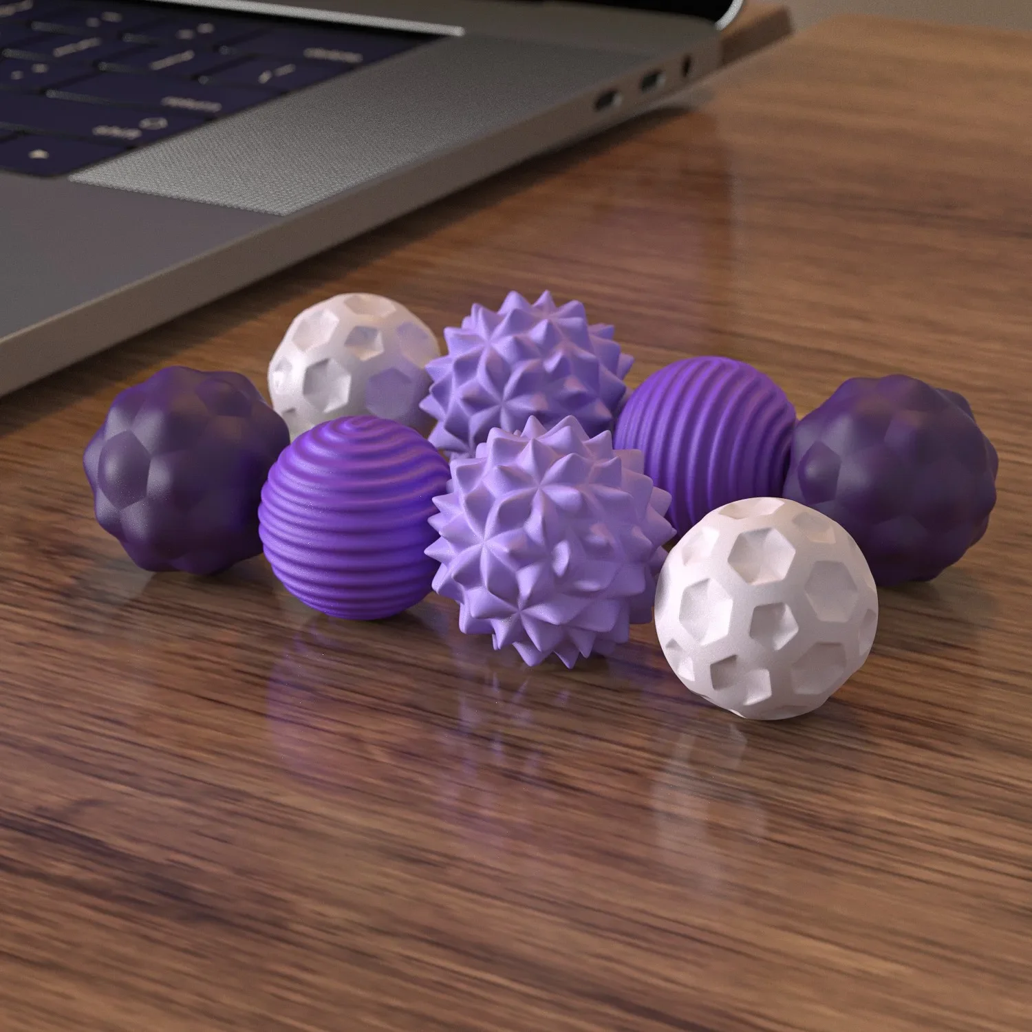 Magnetic Silicone Sensory Fidget Balls