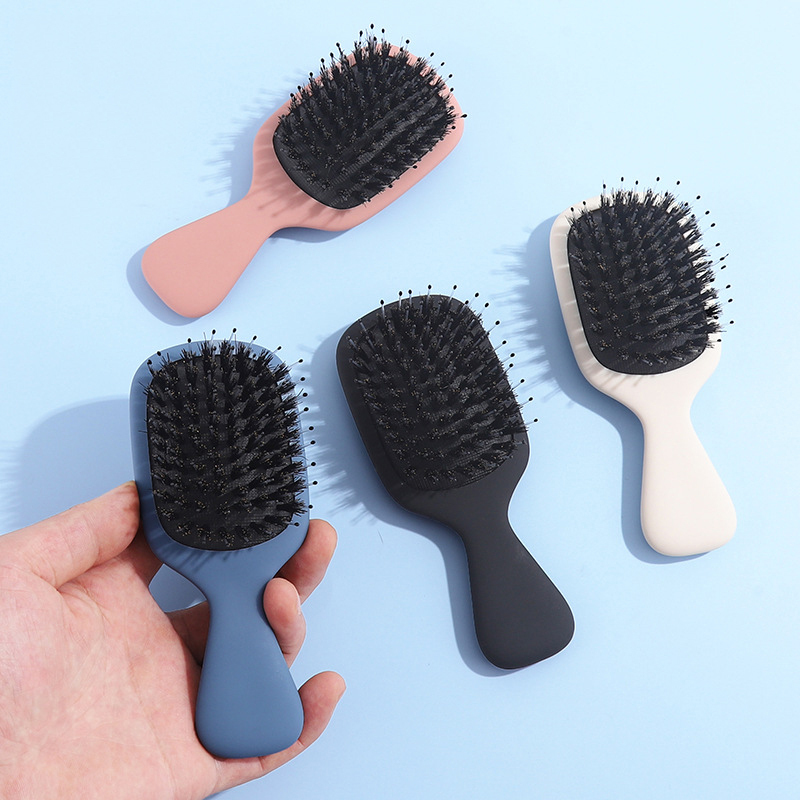 Boar Bristle Air Cushion Hair Brush 3
