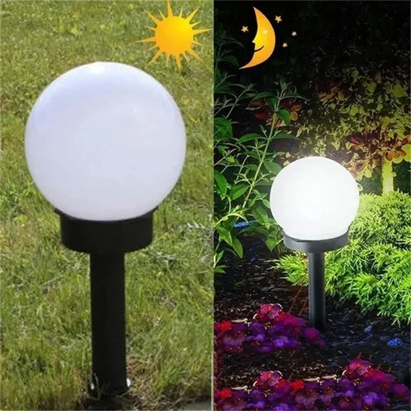 Solar LED garden ball lights, 1 to 9 pack 4
