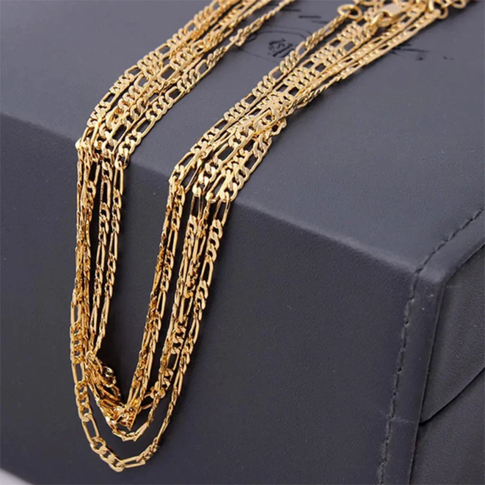 Exquisite Mode 18K Vergoldete Halskette für Damen und 4