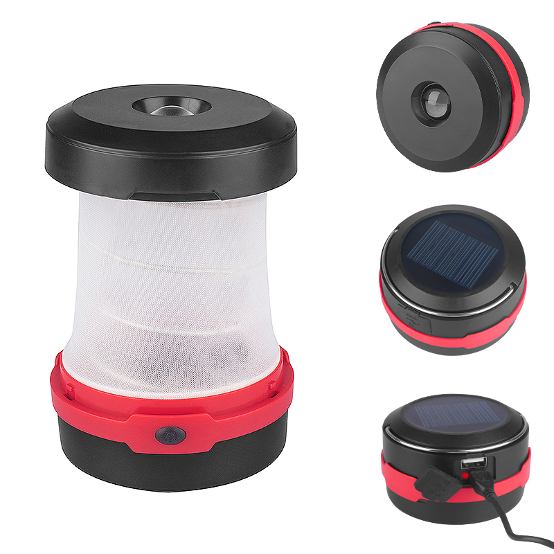 Promotion Gift Telescopic Led Camping Lantern Adventure Rechargeable 4