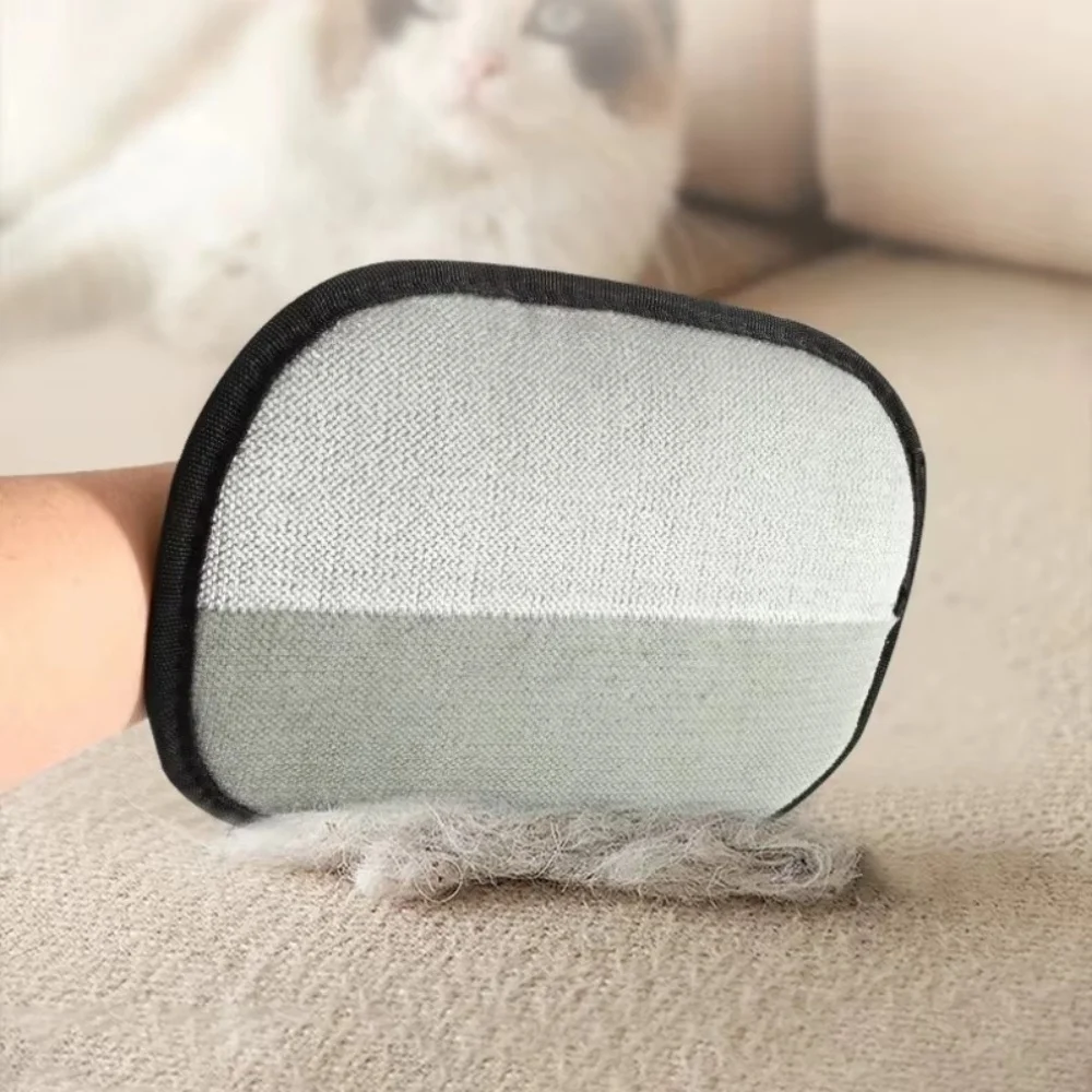 Double-Sided Pet Hair Grooming Gloves 3