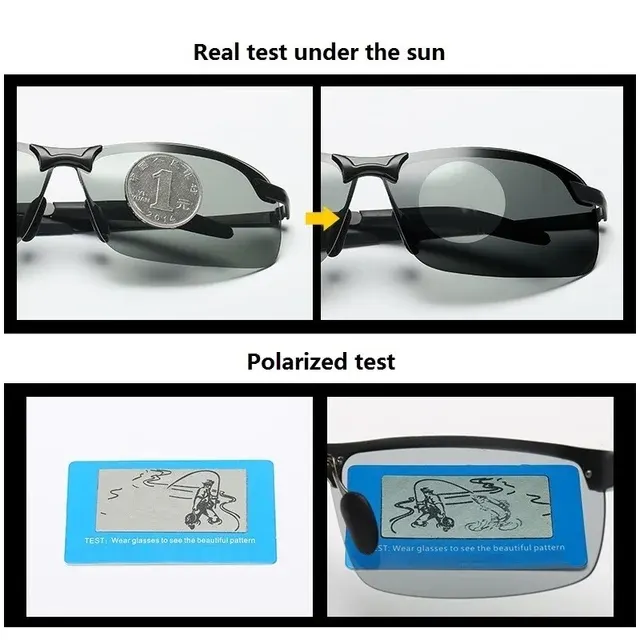 Photochromic Chameleon Color-Changing Sunglasses 3
