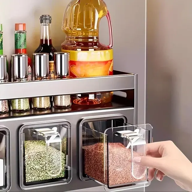 Wall-Mounted Spice Rack 3