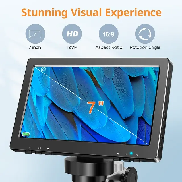 7-Inch Digital Microscope 1200X Zoom 2