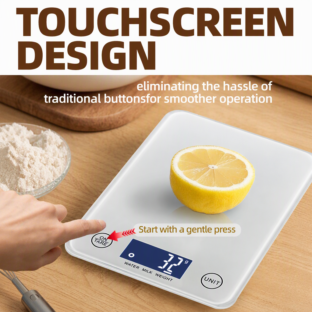 Leaone Smart For Electronic Kitchen Scale Tempered Glass 4