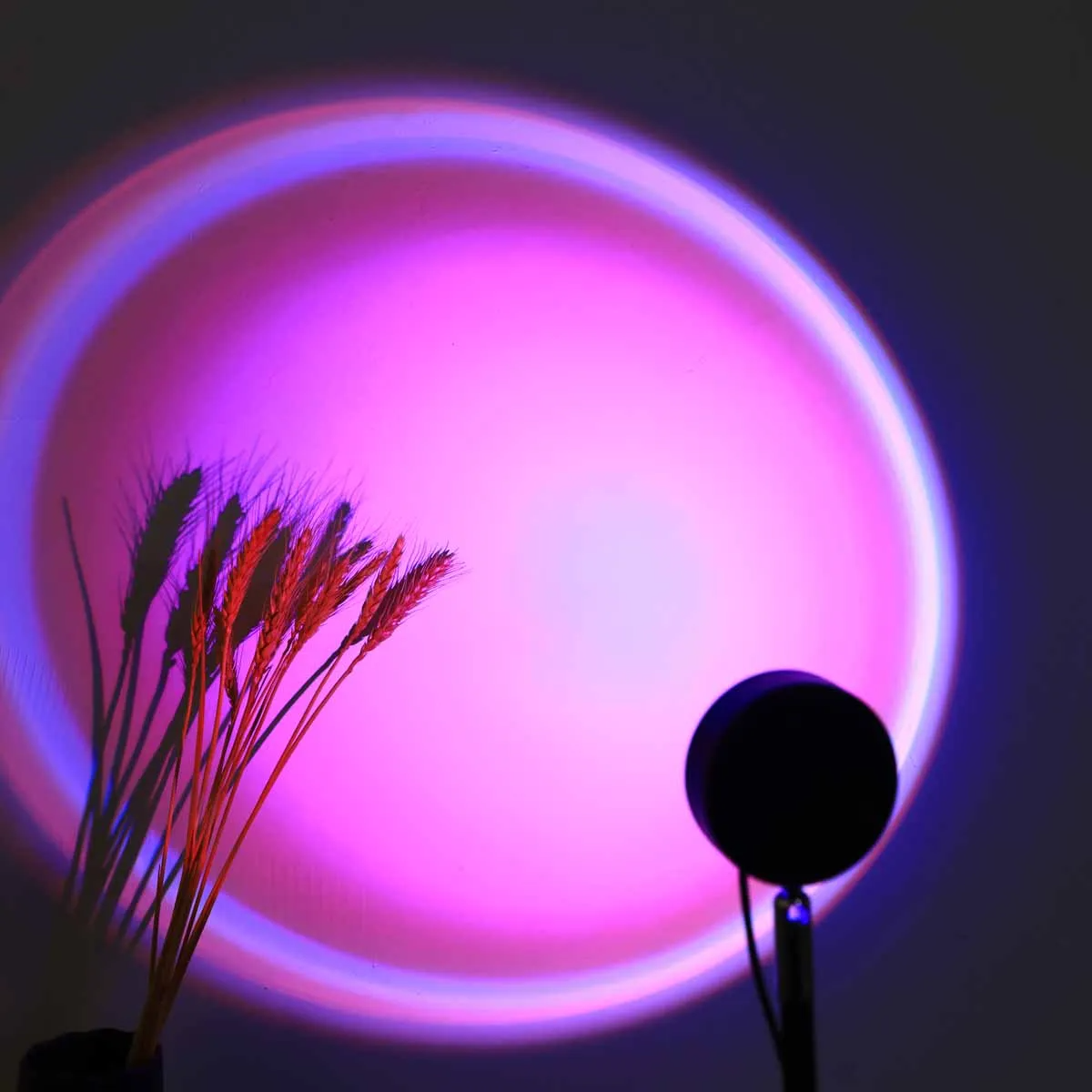 USB Sunset Projection Light Remote Control 16 Colors 4