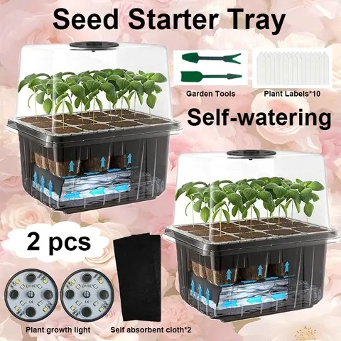 Self-Watering Seedling Tray