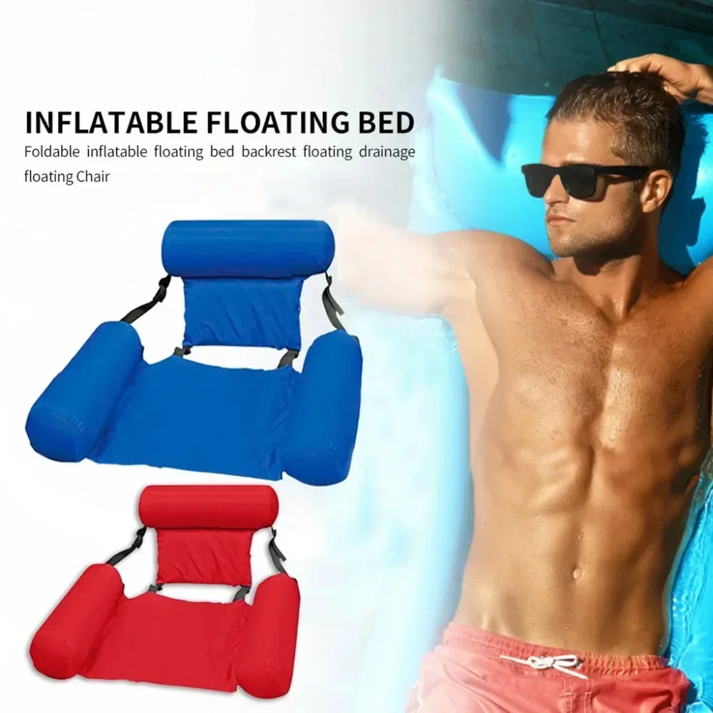 Foldable Inflatable Floating Pool Lounger 2