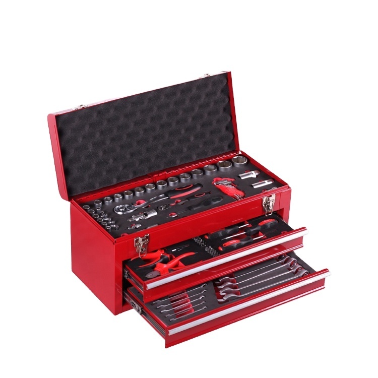 92-Piece Industrial Tool Set with Drawers