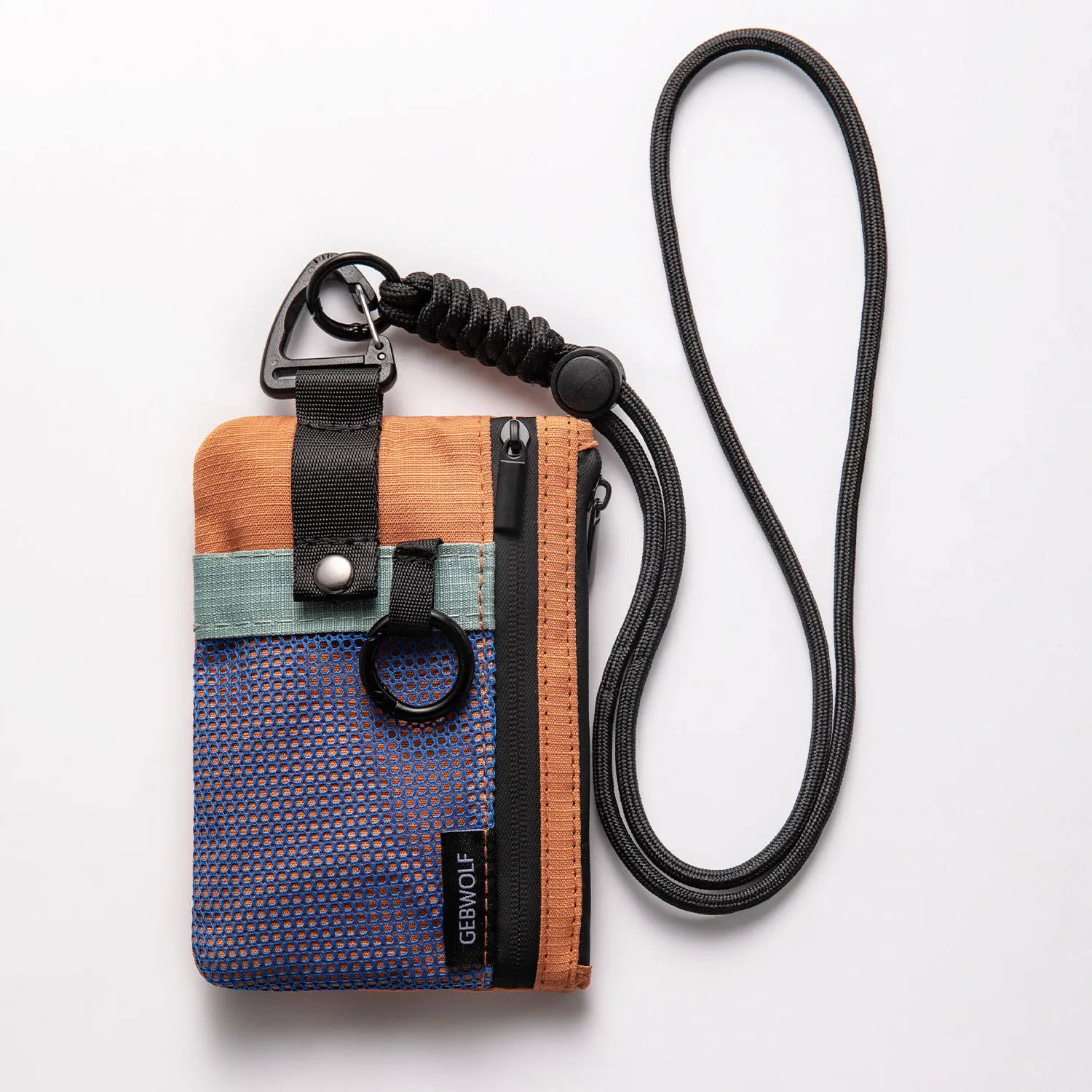 Minimalist RFID Card Wallet with Lanyard